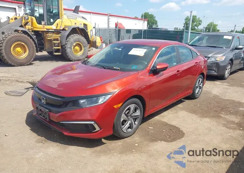 2019 Honda Civic Lx from USA, damaged, VIN 2HGFC2F68KH567274